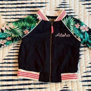 Aloha Floral Sleeve Jacket